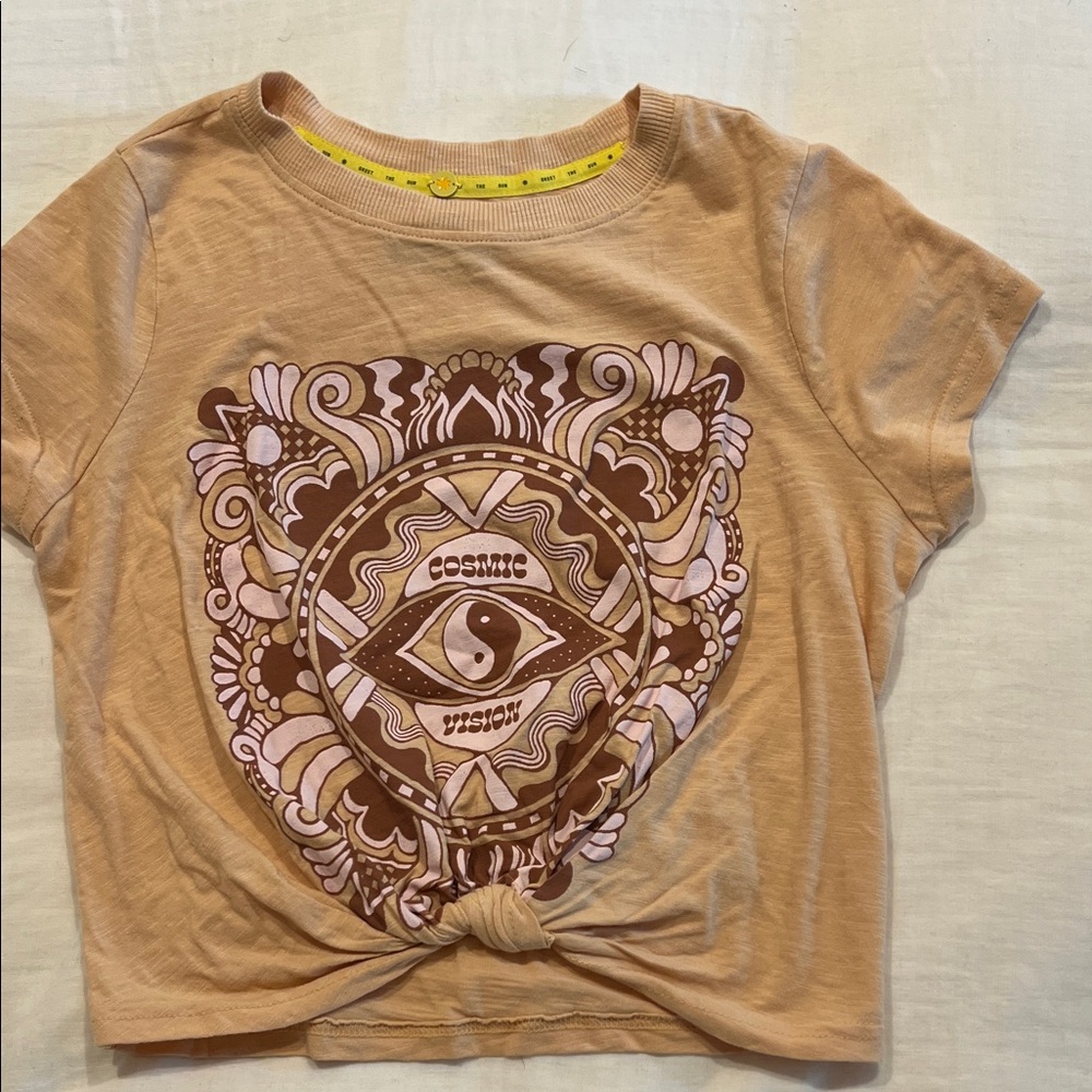 Cosmic Vision Tan Short Sleeve Tee